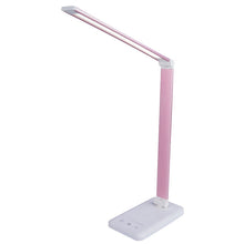Smart Touch LED Desk Lamp – Dimmable Eye-Care Folding Light – Black, Plug in 5 level dimming USB
