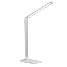 Smart Touch LED Desk Lamp – Dimmable Eye-Care Folding Light – Pink, Plug in 5 level dimming USB