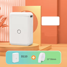 Mini Bluetooth Thermal Label Printer – Portable Sticker Maker – A, USB