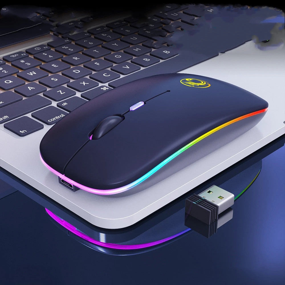 Rechargeable Bluetooth Dual-Mode Wireless Silent Mouse – alternate product view