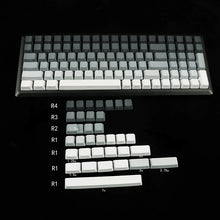 Gradient PBT Keycap Set – Transparent OEM Profile – 108key engraved keycap