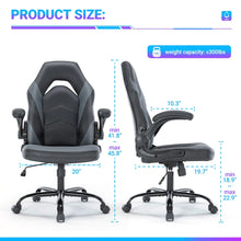 PU Leather Gaming Chair – Ergonomic Swivel Office Chair – Pink