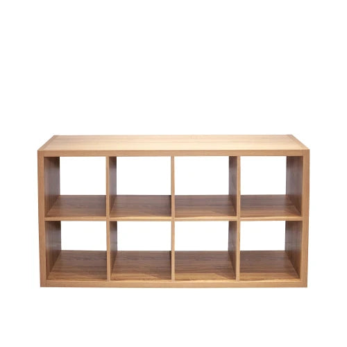 2 X 4 Cube Bookshelf Bookshelves For Home, Office, Walnut Color – alternate product view