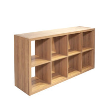 2 X 4 Cube Bookshelf Bookshelves For Home, Office, Walnut Color – alternate product view