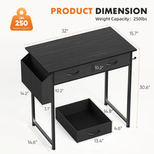 Small Home Office Bedroom Writing Learning Computer Desk – alternate product view