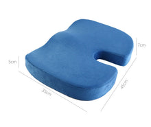 Memory Foam Office Chair U-shaped Cushion – alternate product view