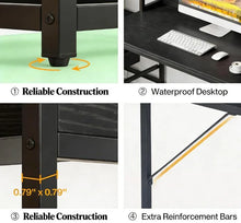 Tall Computer Desk & Writing Table for Home Office – alternate product view