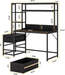 Tall Computer Desk & Writing Table for Home Office – alternate product view