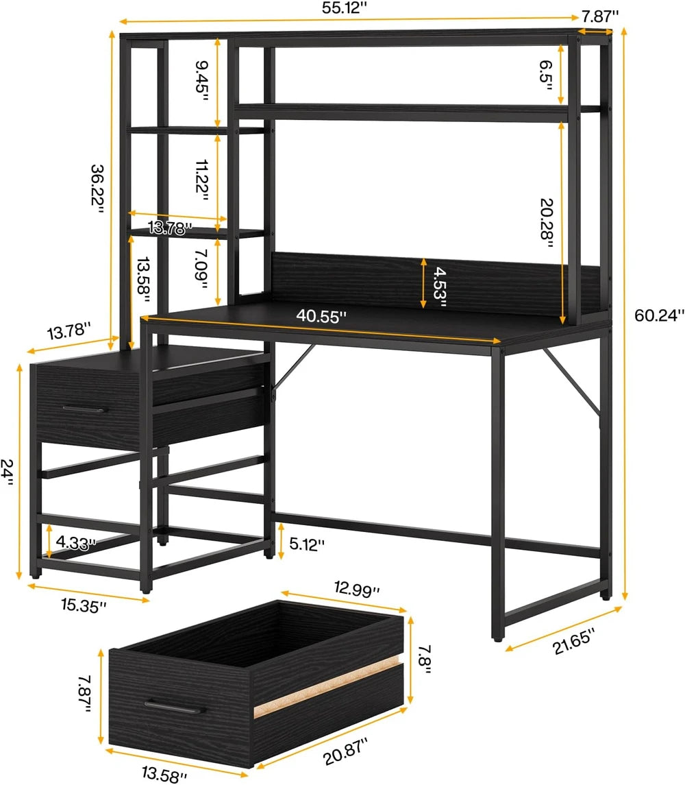 Office Table,Tall Writing Table,Computer Desk