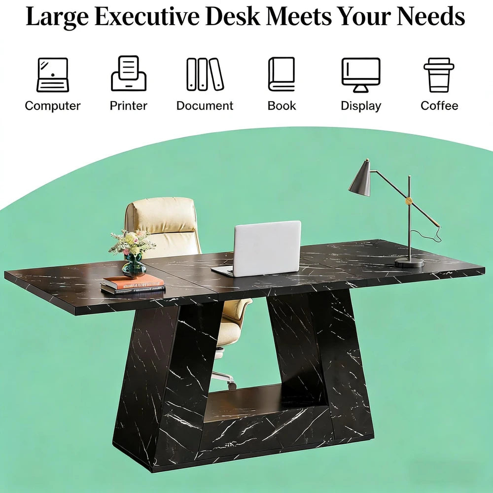 Spacious Office Desk,Computer Desk,Executive Desk