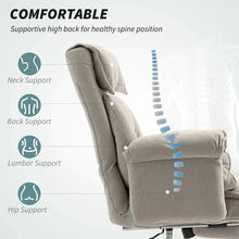 Gray Rabbit Hair Vanity Chair with Gold Swivel Base – alternate product view