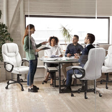 High Back Executive Chair White Ergonomic Office Chair – alternate product view