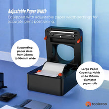 Bluetooth Thermal Label Printer – USB POS Receipt & Shipping – alternate product view