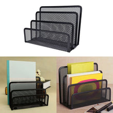 Metal Mesh Desk Organizer & Book Shelf for Office – default