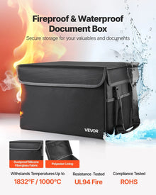 Foldable Fireproof & Waterproof Document Box – File Organizer – alternate product view