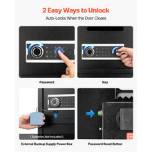Double Door Home Safe Box 3.3 Cu Ft – Electronic Keypad – alternate product view