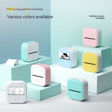 Portable Inkless Thermal Printer – Wireless & Compact – Transparent Printer paper, USB