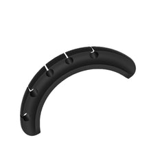 Portable Tech & Cable Organizer Bag for Travel – 7 Holes, Black