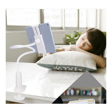 360° Rotating Spiral Phone & Tablet Desk Stand – White