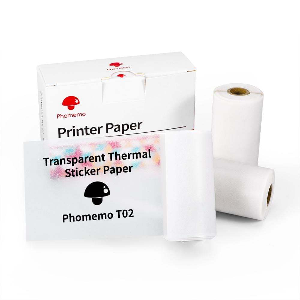 Portable Inkless Thermal Printer – Wireless & Compact – All green set2, USB