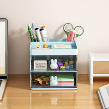 Transparent Partitioned Desktop Storage Drawer Box – alternate product view
