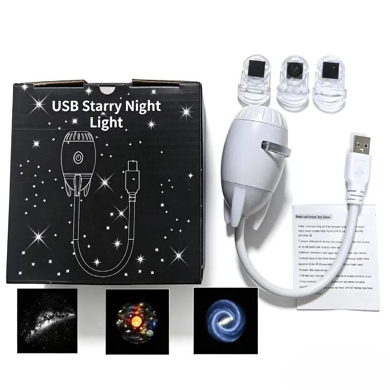 Starry Sky Ceiling Projector – Night Light Room Decor – alternate product view
