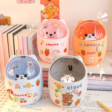 Desktop Mini Trash Can & Desk Organizer – 5rolls of garbage bags