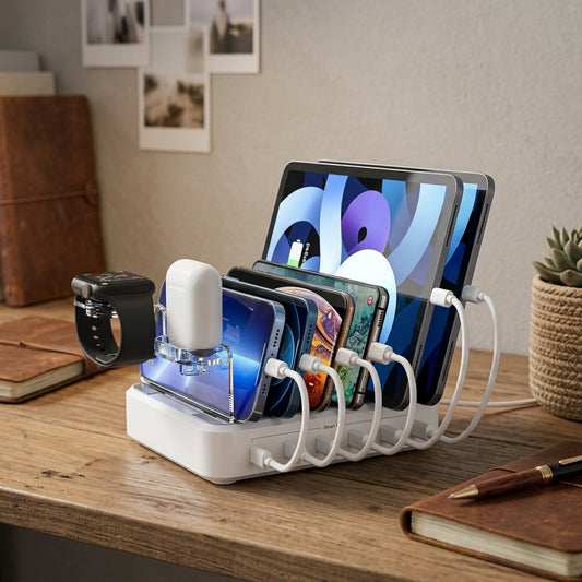 Multi-device charging stations