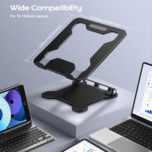 Adjustable Laptop Stand – Portable Foldable Desk Riser – alternate product view