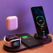 Wireless Charging Desk Station – Multi-Device Charger Pad